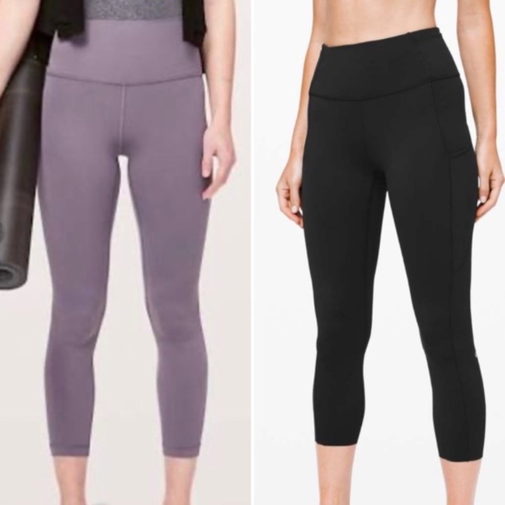 Lululemon Crop Sz4 // 2 for $80